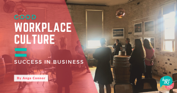Canva Image Good Workplace Culture = Success in Business blog 170222